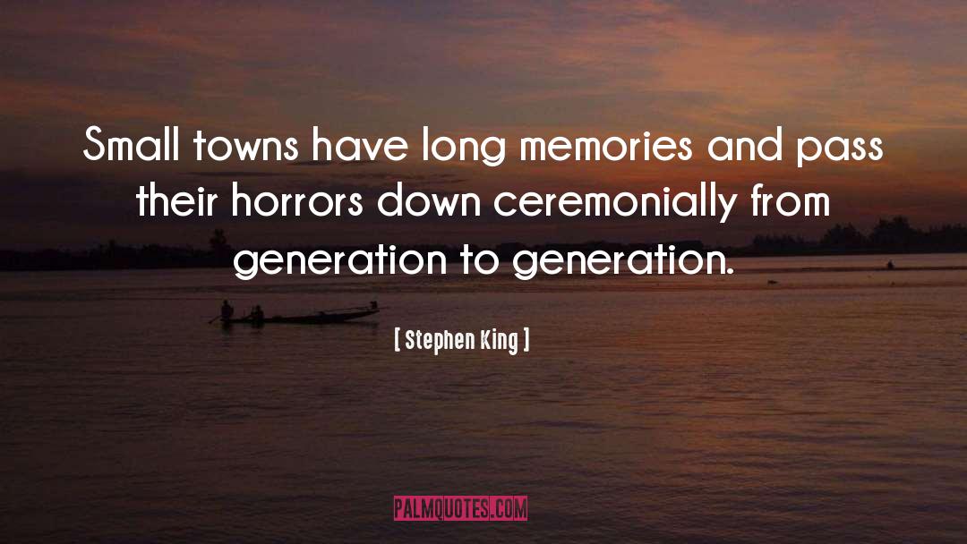 Horrors quotes by Stephen King