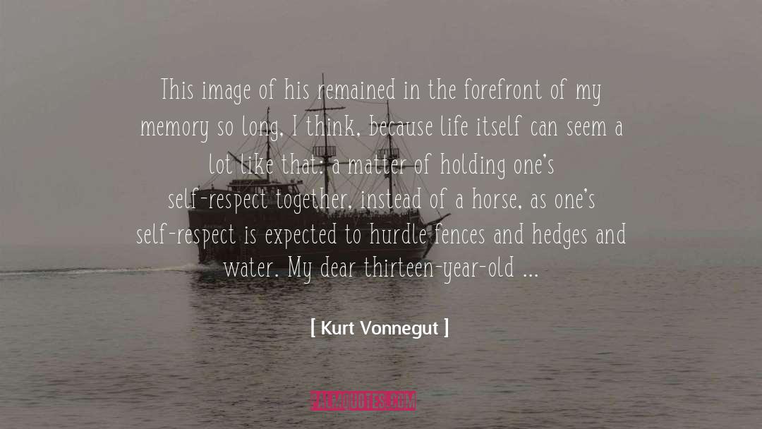 Horse And Rider quotes by Kurt Vonnegut