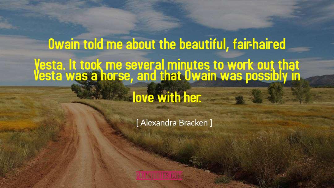Horse And Rider quotes by Alexandra Bracken