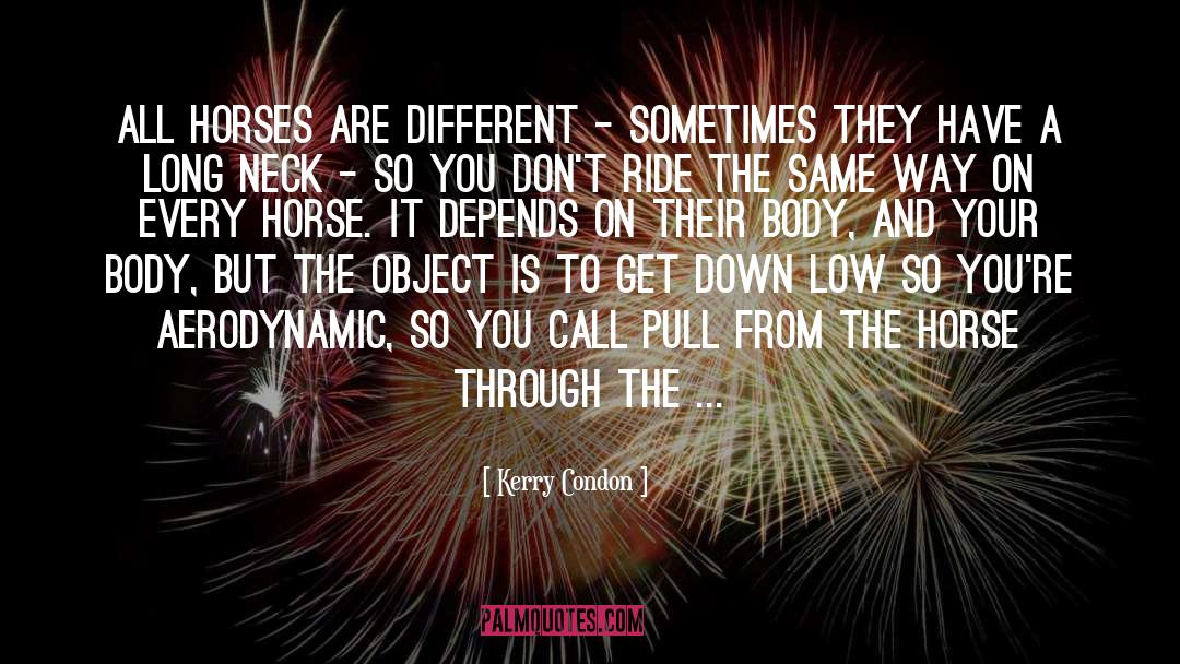 Horse Of A Different Color quotes by Kerry Condon