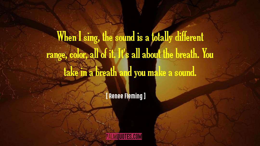 Horse Of A Different Color quotes by Renee Fleming