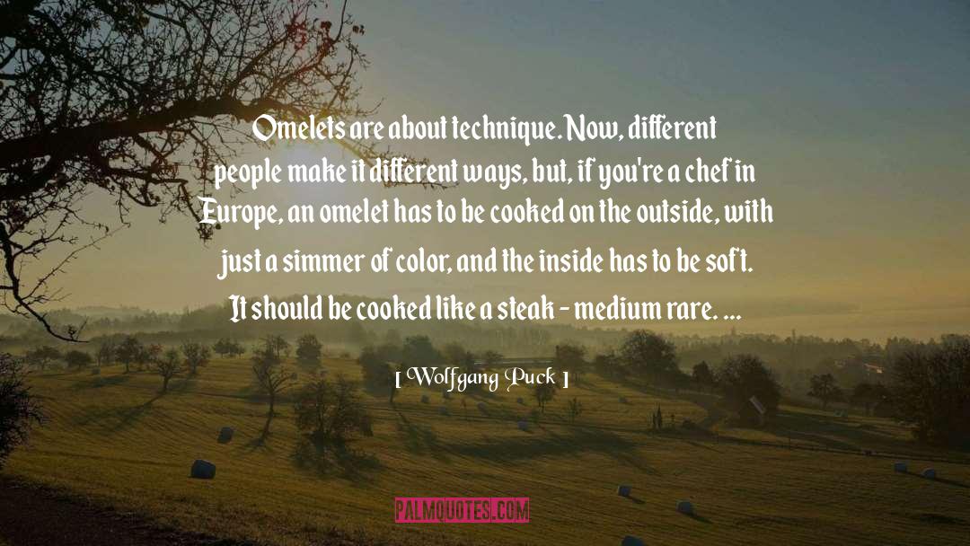 Horse Of A Different Color quotes by Wolfgang Puck