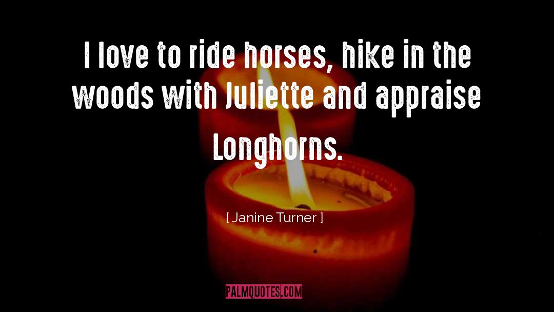 Horse quotes by Janine Turner