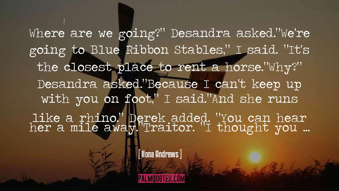 Horse quotes by Ilona Andrews
