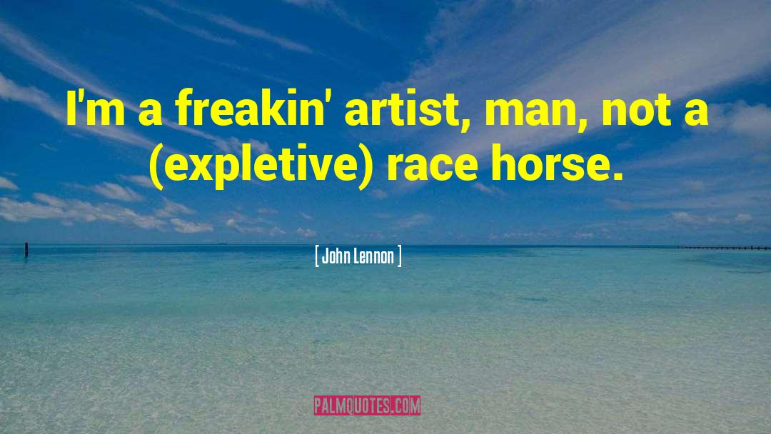 Horse Race Betting quotes by John Lennon