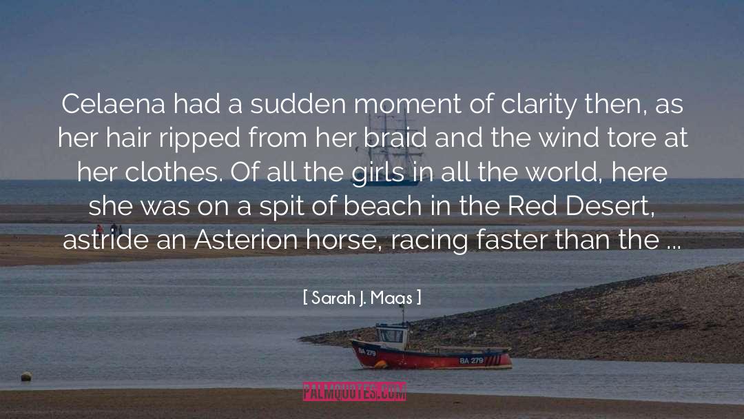 Horse Racing quotes by Sarah J. Maas