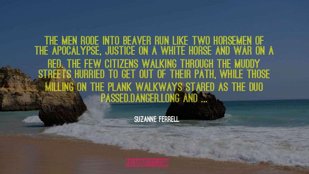Horse Trail Riding quotes by Suzanne Ferrell