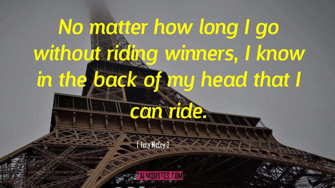 Horse Trail Riding quotes by Tony McCoy