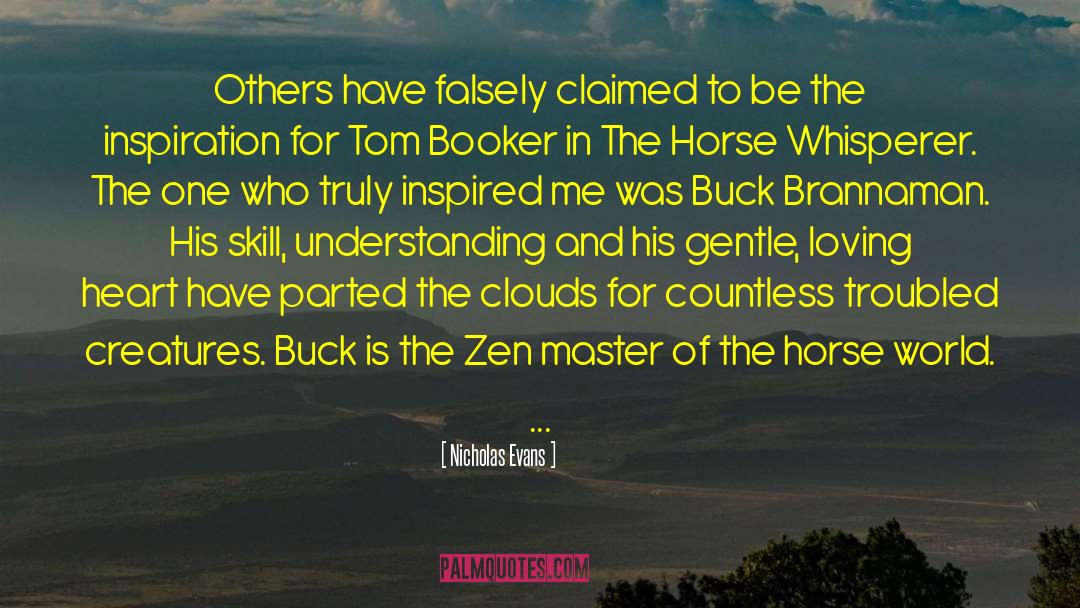 Horse Whisperer quotes by Nicholas Evans