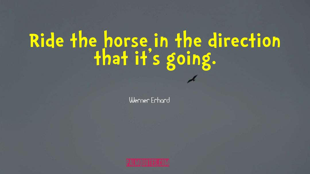 Horse Whisperer quotes by Werner Erhard