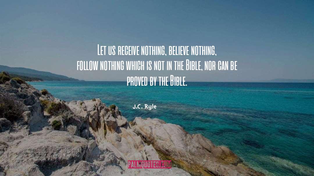 Horseman War Bible quotes by J.C. Ryle