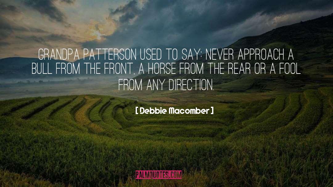 Horsemanship quotes by Debbie Macomber