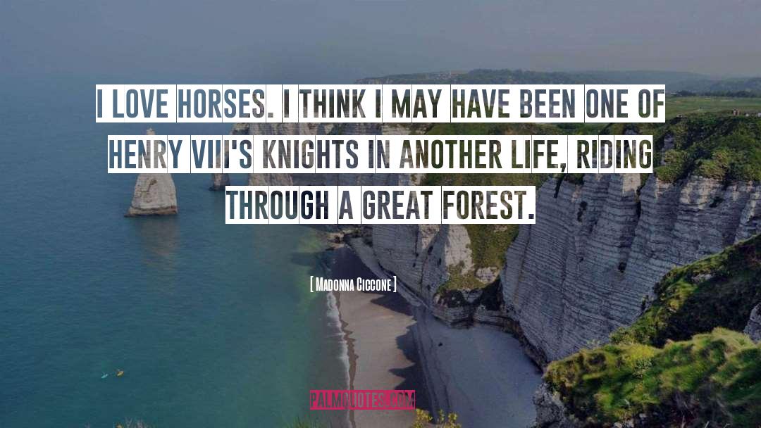 Horses quotes by Madonna Ciccone