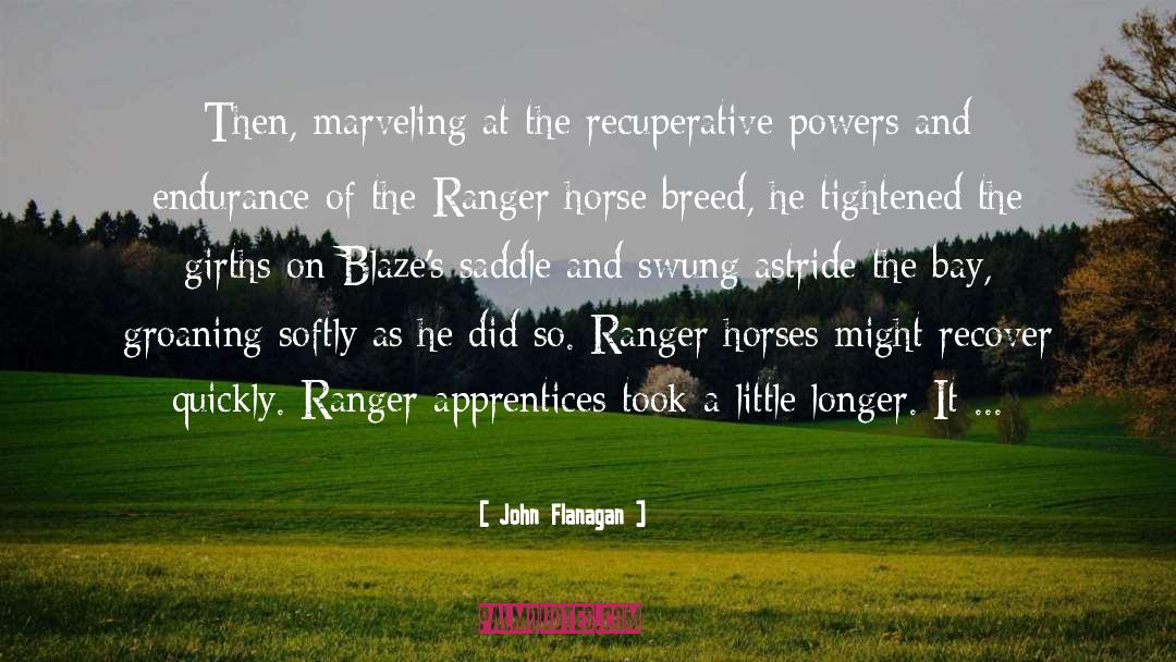 Horses quotes by John Flanagan