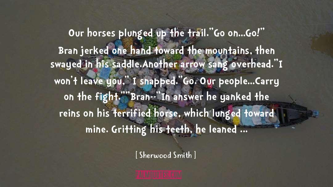 Horses Treachery quotes by Sherwood Smith