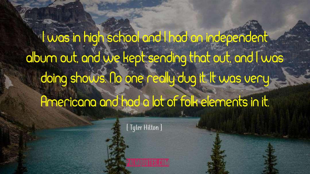 Hosanna Americana quotes by Tyler Hilton
