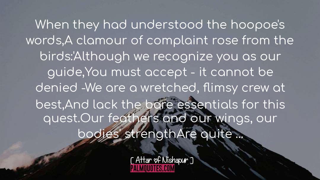 Hospice Care quotes by Attar Of Nishapur