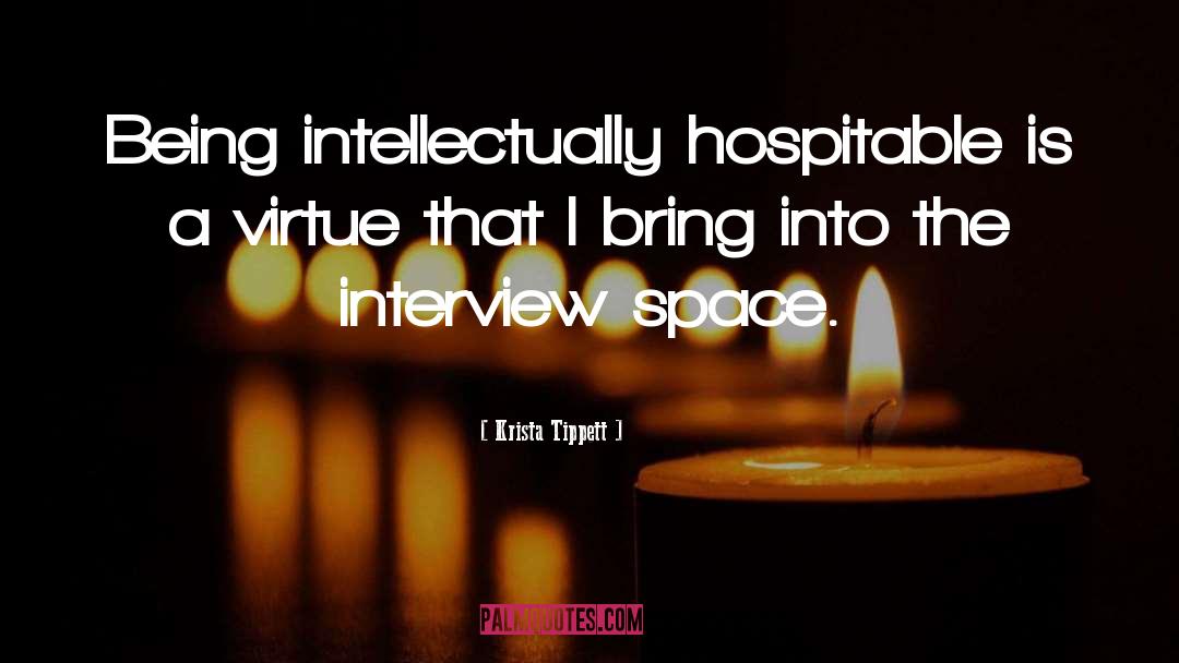 Hospitable quotes by Krista Tippett