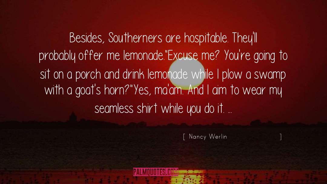 Hospitable quotes by Nancy Werlin