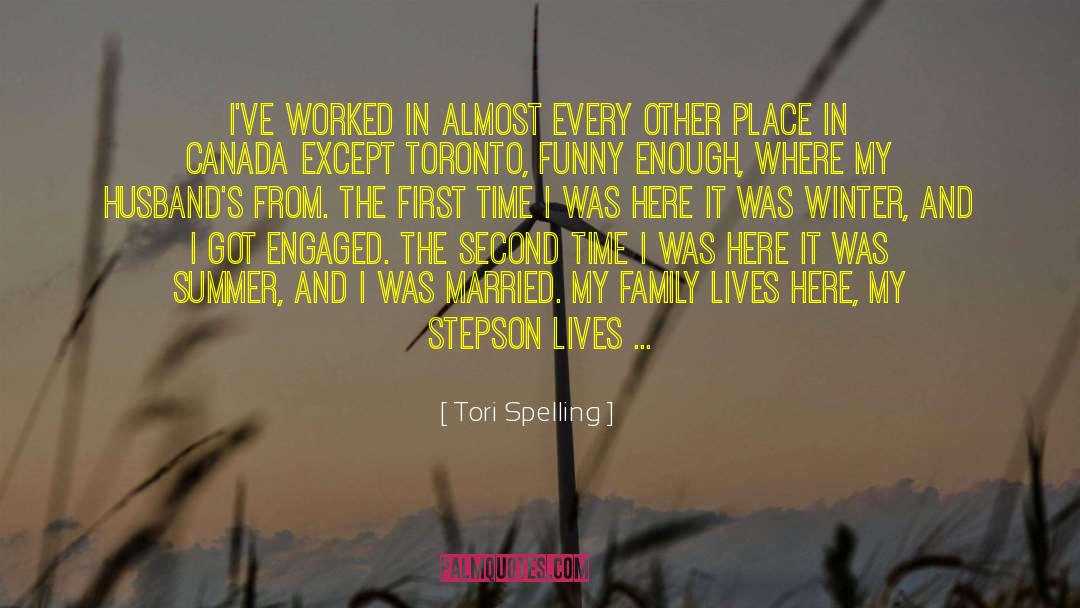Hospitable quotes by Tori Spelling