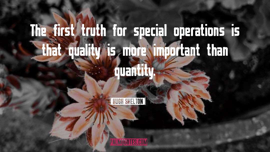 Hospital Operations quotes by Hugh Shelton