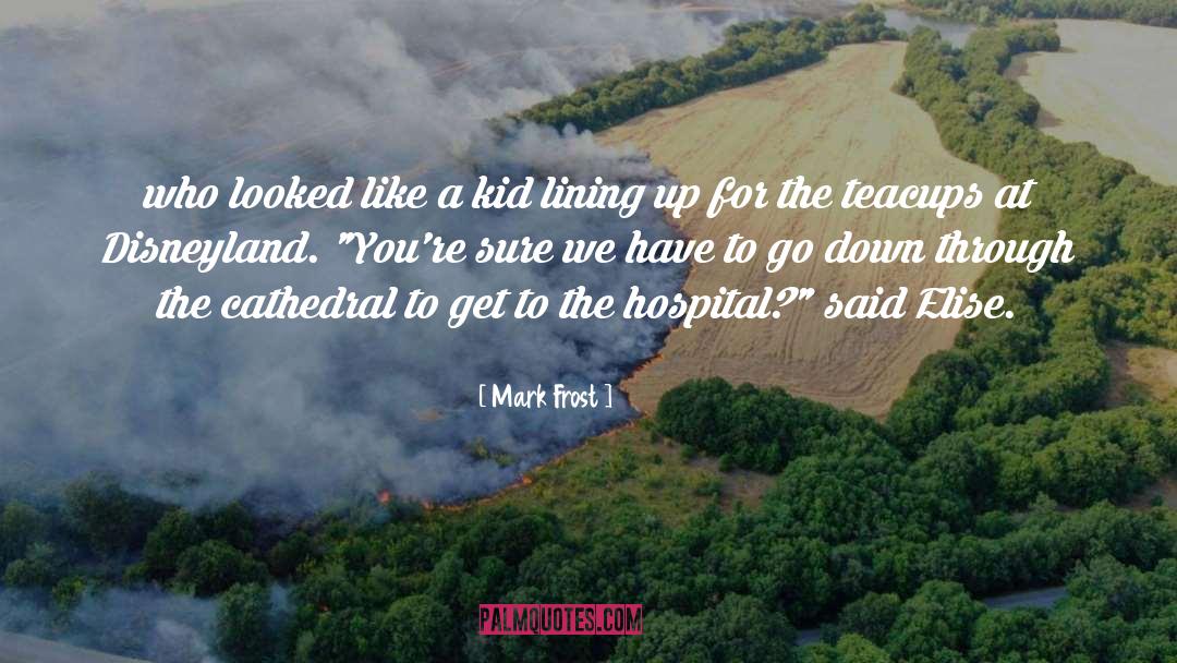 Hospital quotes by Mark Frost