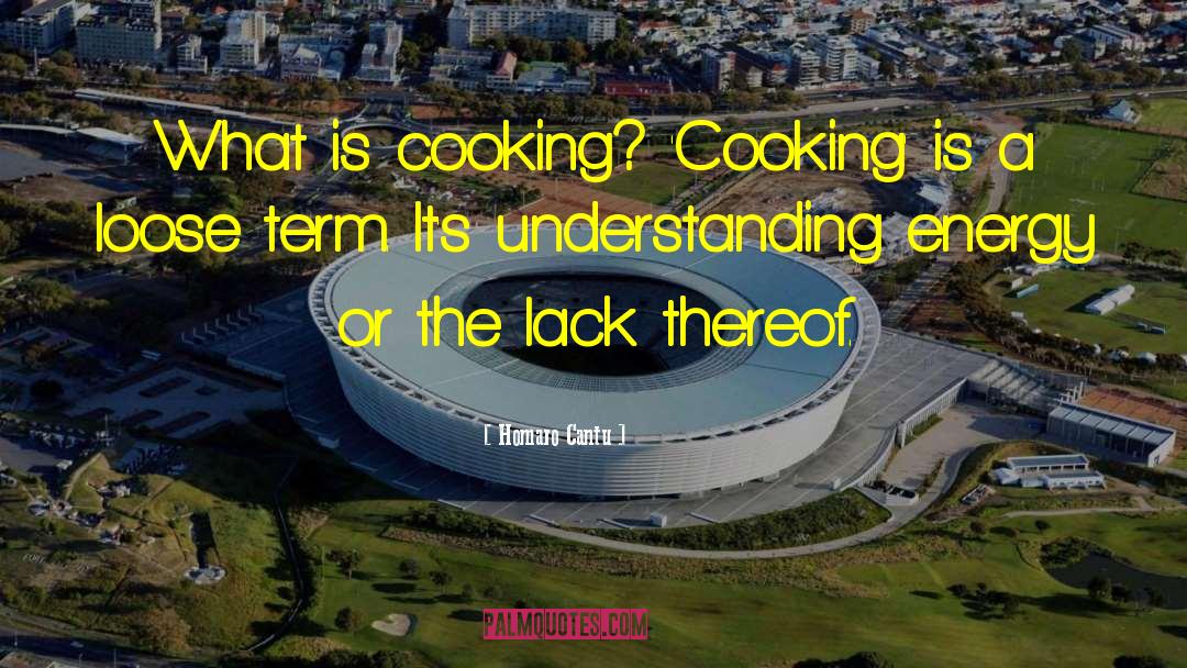 Hostel Cooking quotes by Homaro Cantu