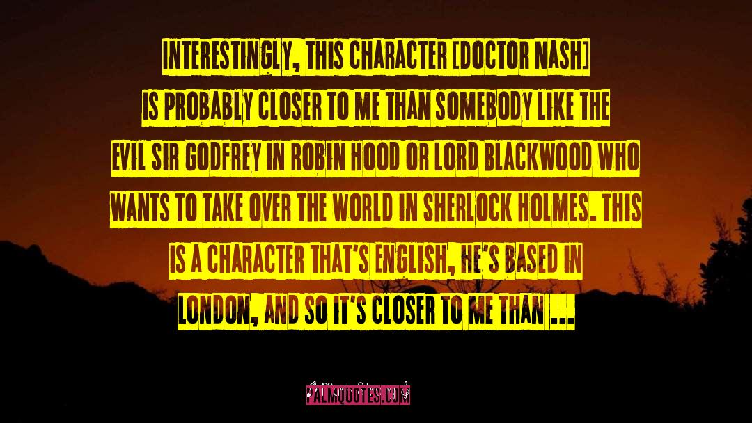 Hoster Blackwood quotes by Mark Strong