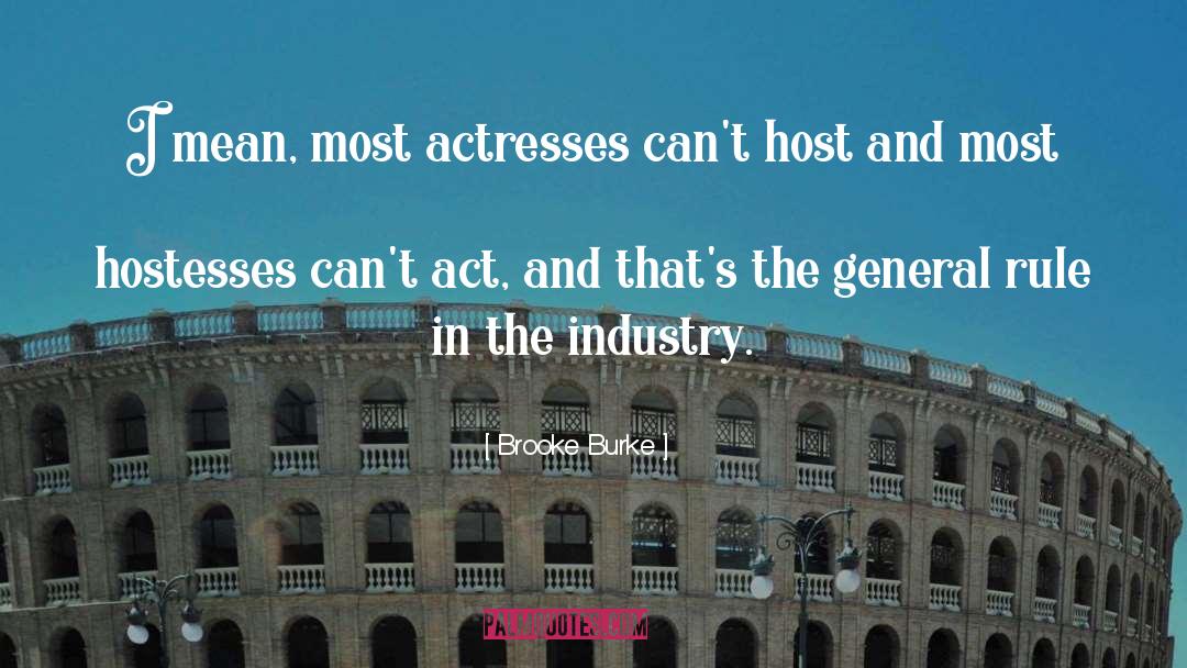 Hostesses quotes by Brooke Burke