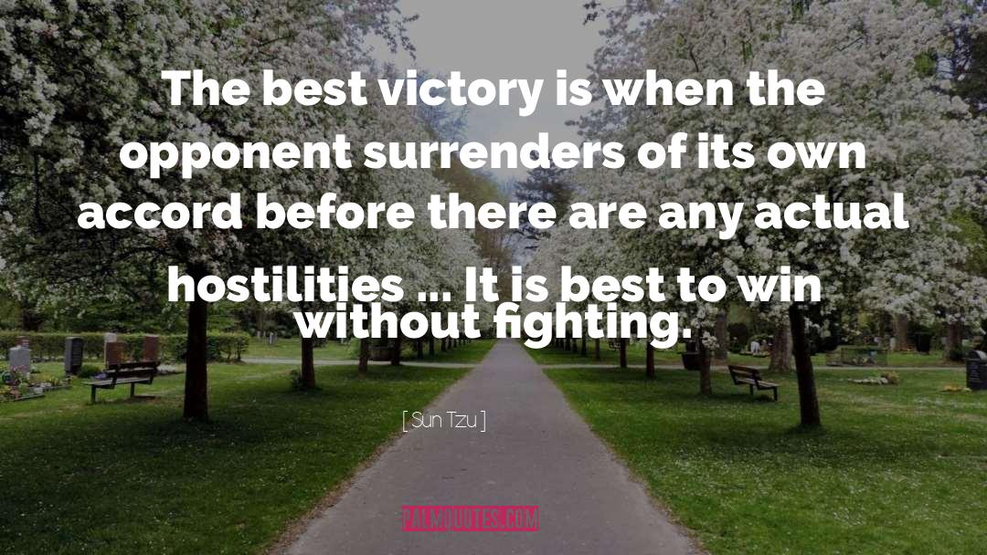 Hostilities quotes by Sun Tzu