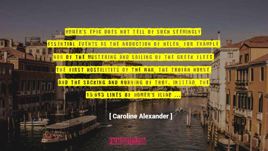 Hostilities quotes by Caroline Alexander