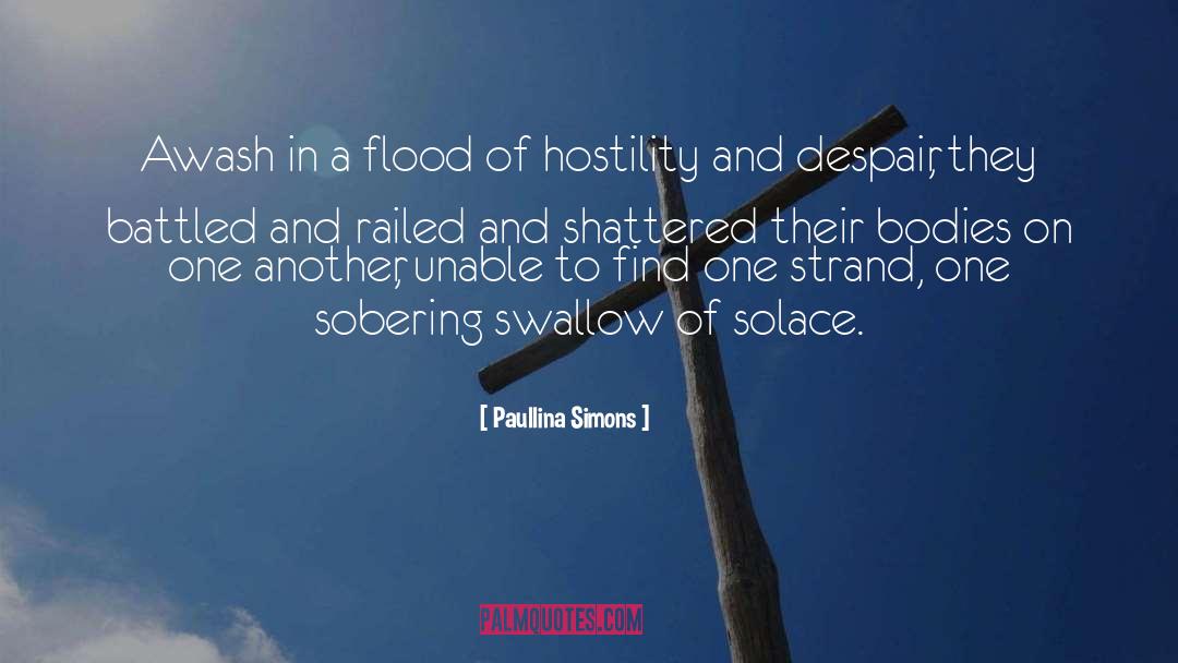 Hostility quotes by Paullina Simons