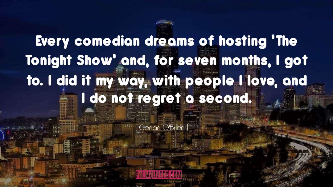 Hosting quotes by Conan O'Brien