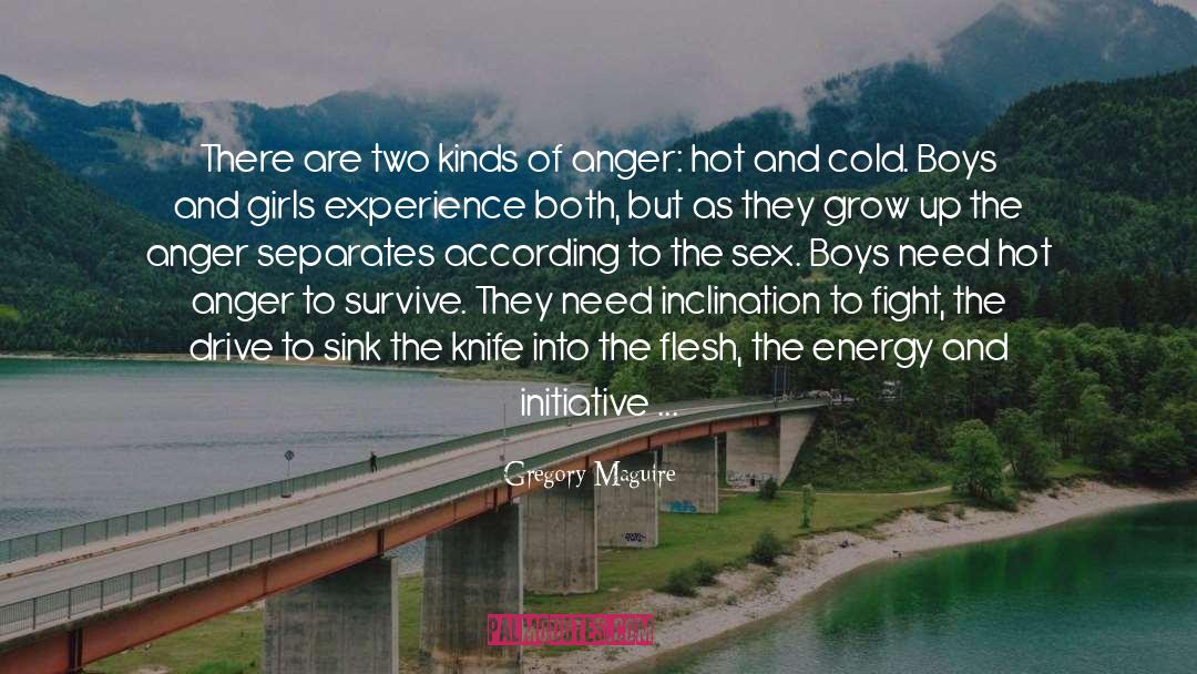 Hot And Cold quotes by Gregory Maguire