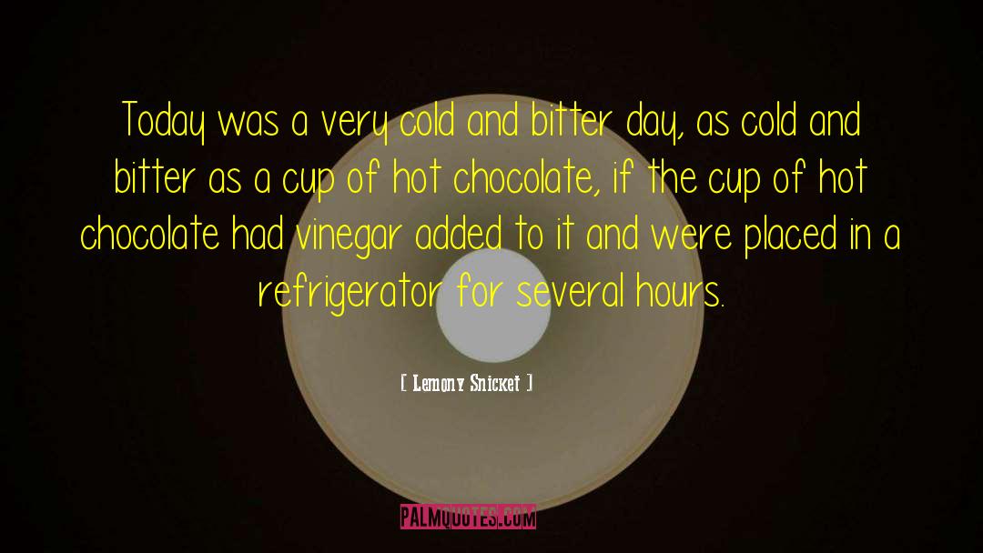 Hot Chocolate quotes by Lemony Snicket