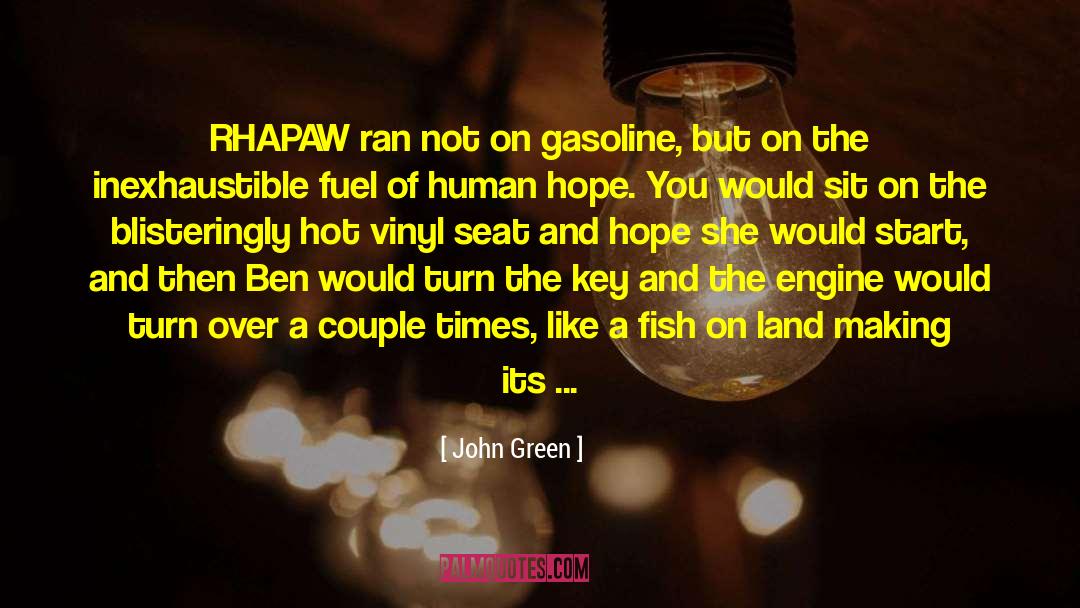 Hot Couple Chemistry quotes by John Green