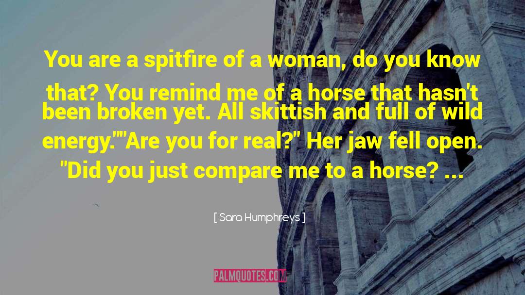 Hot Cowboy Romance quotes by Sara Humphreys