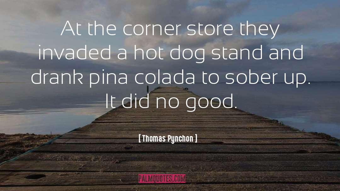 Hot Dog quotes by Thomas Pynchon