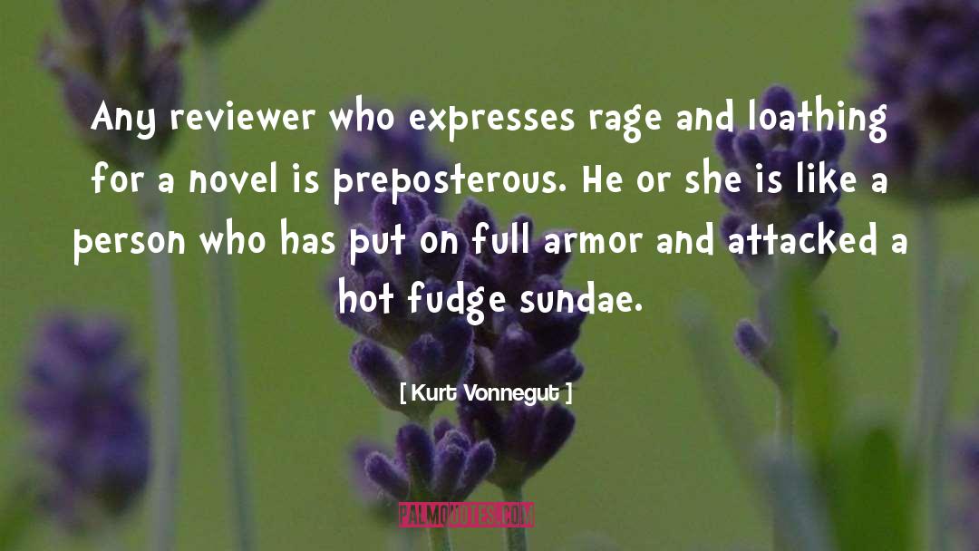 Hot Fudge quotes by Kurt Vonnegut