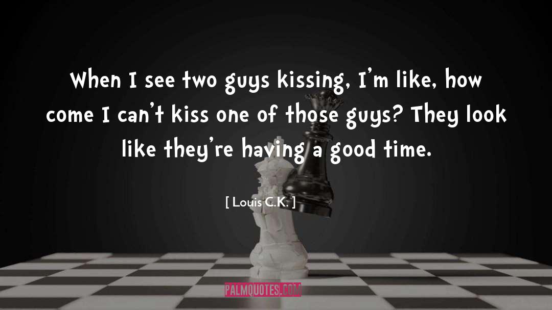 Hot Guy quotes by Louis C.K.