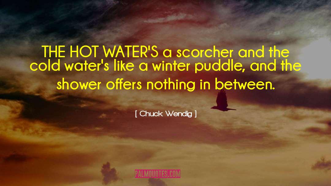 Hot Guy quotes by Chuck Wendig