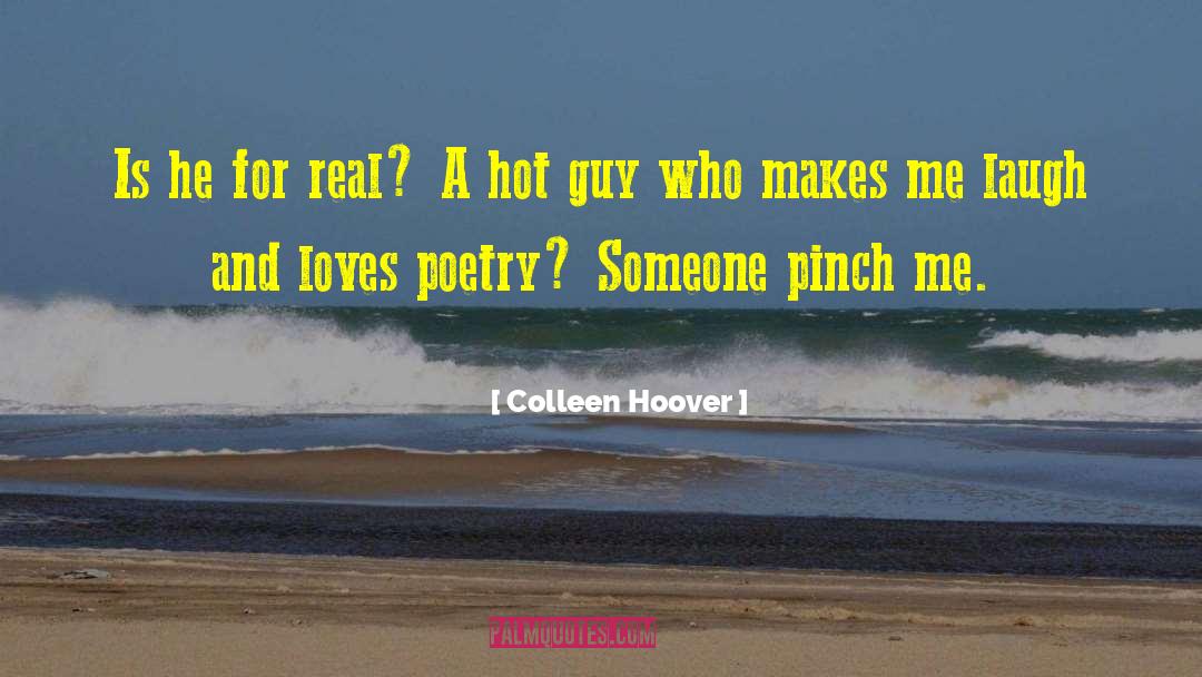 Hot Guy quotes by Colleen Hoover