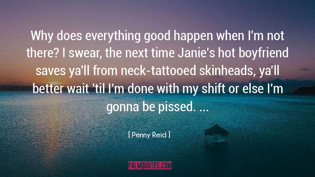 Hot Headed quotes by Penny Reid