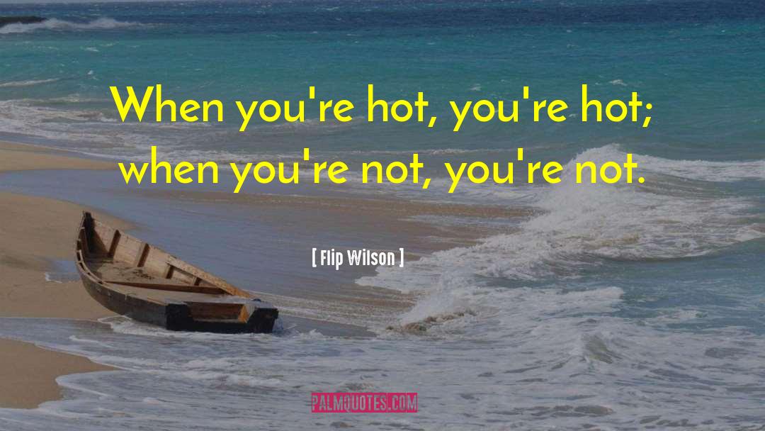 Hot Mess quotes by Flip Wilson