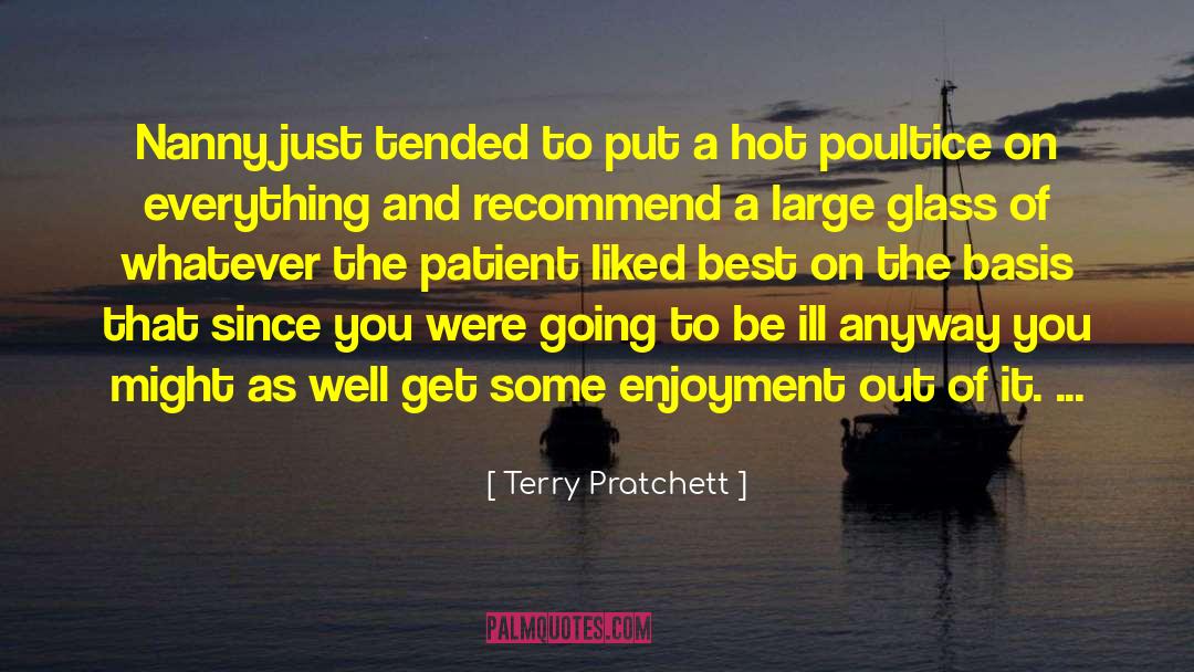 Hot Milk quotes by Terry Pratchett