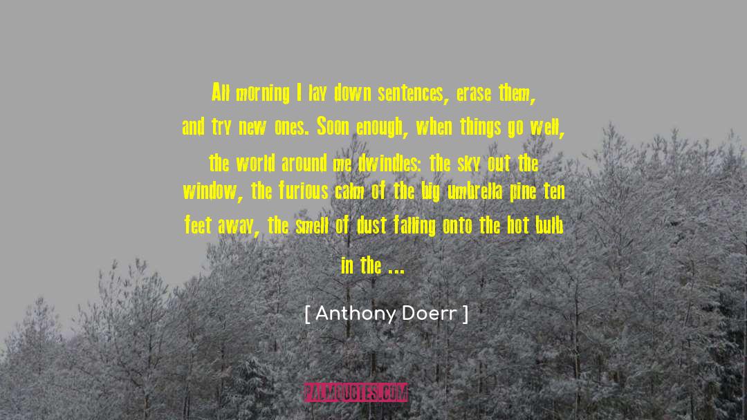 Hot Sun quotes by Anthony Doerr