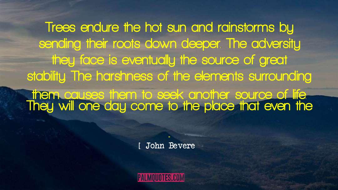 Hot Sun quotes by John Bevere