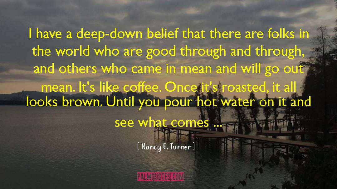 Hot Water quotes by Nancy E. Turner