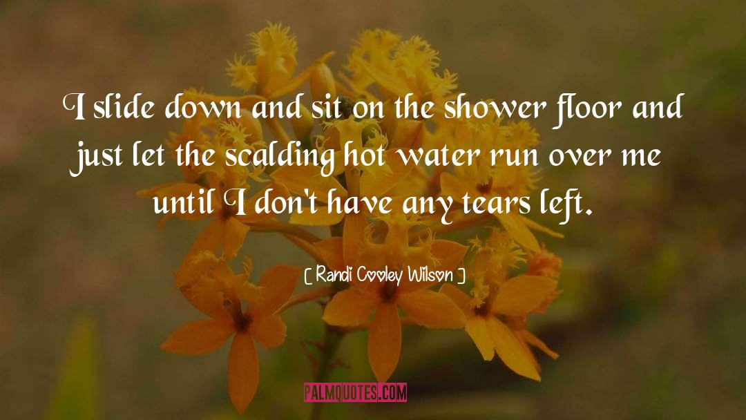 Hot Water quotes by Randi Cooley Wilson