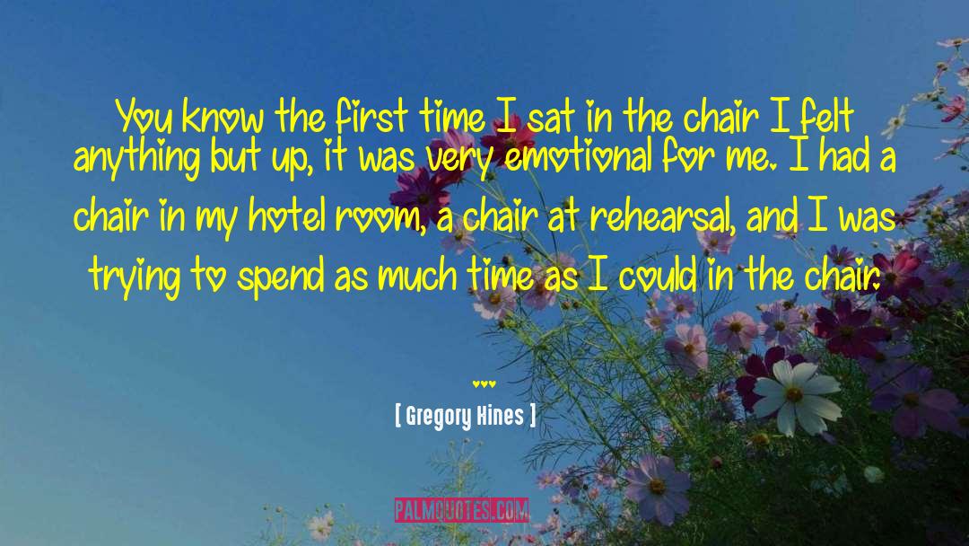 Hotel Angeline quotes by Gregory Hines